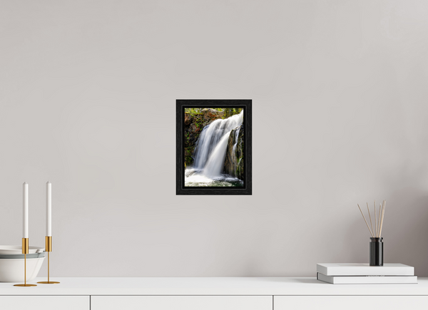 6 x 8″, Floater Frame Moose Falls, Yellowstone National Park