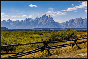 Main image Buckrail Fence, Teton Range