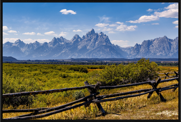 Main image Buckrail Fence, Teton Range