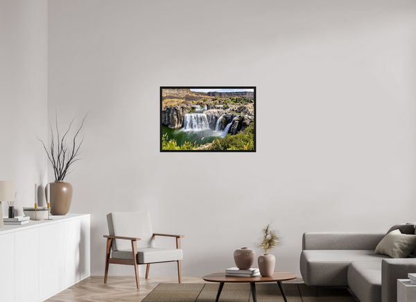 36 x 24″, Floater Frame Shoshone Falls, Idaho