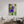 44 x 66″, Floater Frame Violet Wildflower