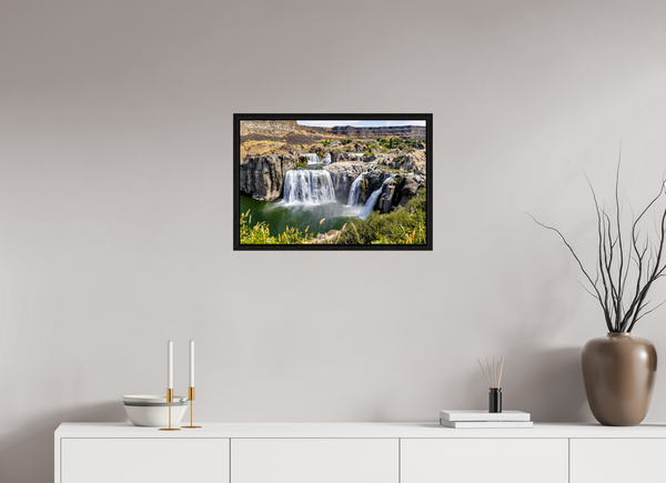 24 x 16″, Floater Frame Shoshone Falls, Idaho