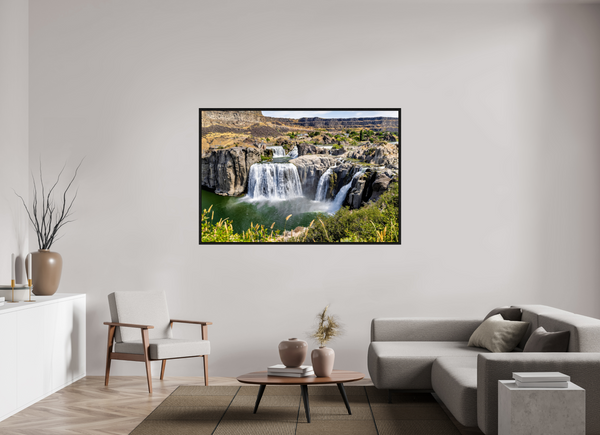 66 x 44″, Floater Frame Shoshone Falls, Idaho