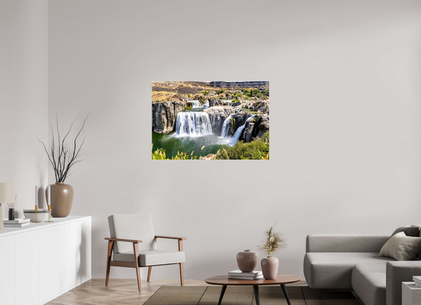 45 x 30″, Canvas with Wrapped Edges, Glossy Shoshone Falls