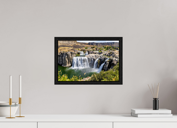 15 x 10″, Floater Frame Shoshone Falls, Idaho