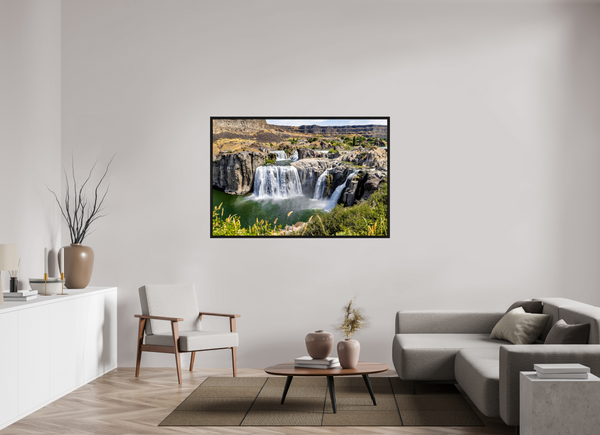 60 x 40″, Floater Frame Shoshone Falls, Idaho