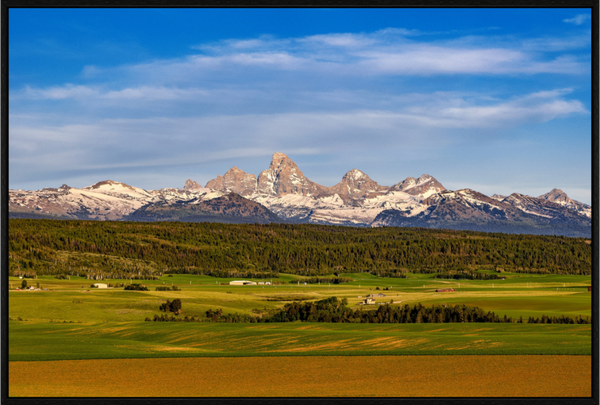Main image Teton Range, Idaho side