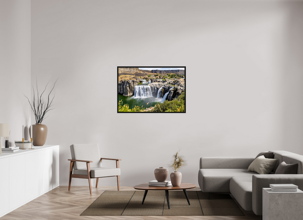 45 x 30″, Floater Frame Shoshone Falls, Idaho